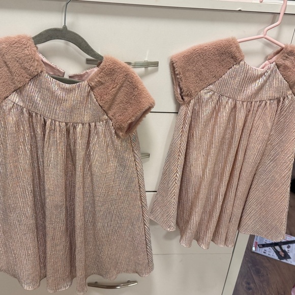 Pippa and Julie, Toddler Dress Iridescent Pink - Picture 12 of 12